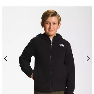 The North face fleece hoodie